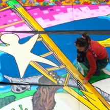 Student mural East Rock 1
